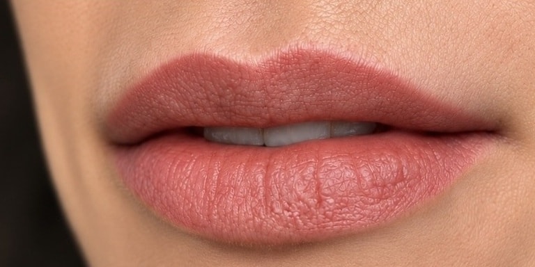 Lábios: resultado depois da micropigmentação
